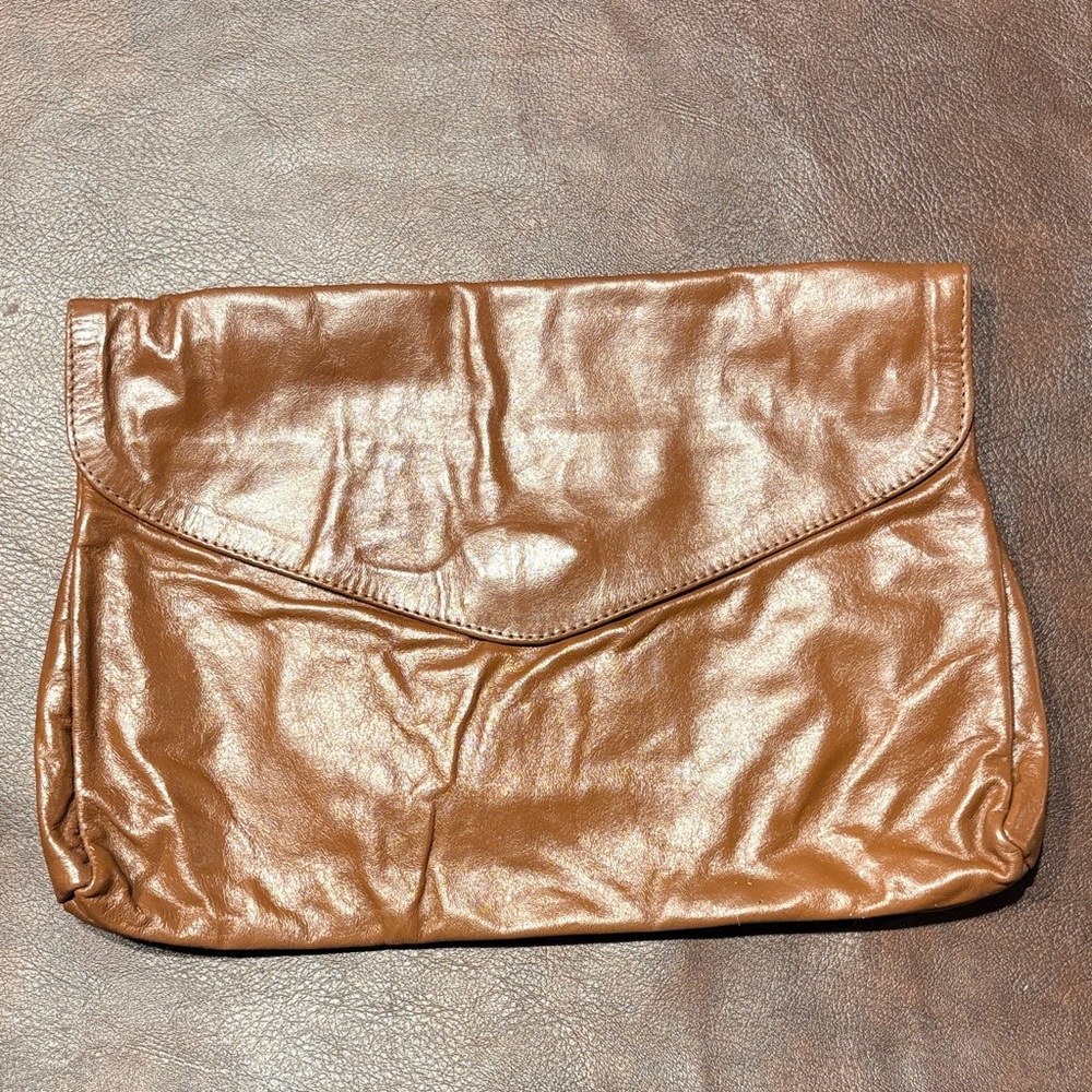 Elegant Brown Clutch Bag
